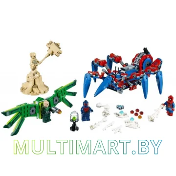 Конструктор Lepin 07113 Человек-Паук — Паучий вездеход картинка 2